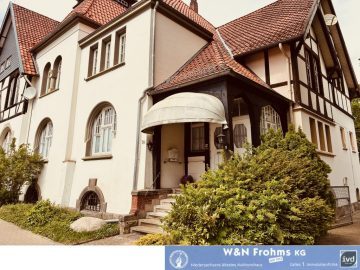 Historische Villenhälfte in zentraler Lage von Wietze